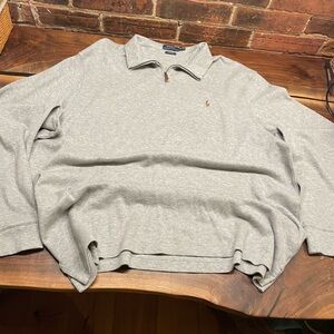 Polo by Ralph Lauren Light Gray Men's Polo Shirt